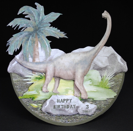 DINO ROCKER CARD BUMPER KIT by Yvonne Middleton