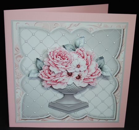 Peonies Ornament Mini Kit by Yvonne Middleton