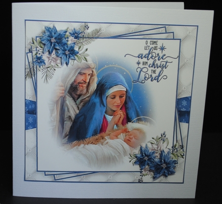 Christ The Lord 6X6 Topper Sheet #1  by Yvonne Middleton