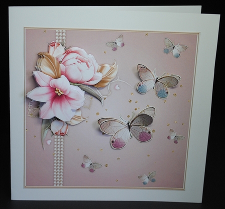 Lush Blooms - Square Card Mini-Kit by Yvonne Middleton