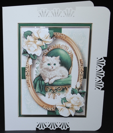 Emerald Beauty & Ivory Roses Bumper Kit 1 by Yvonne Middleton