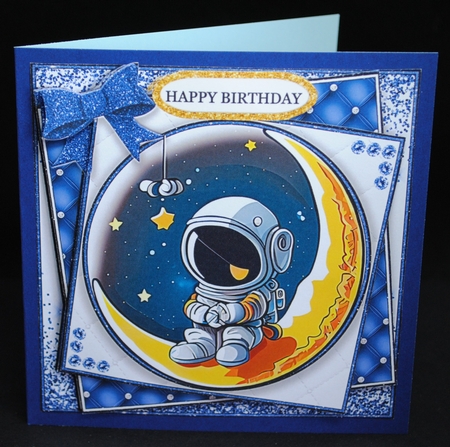 BIRTHDAY ASTRONAUT by Yvonne Middleton