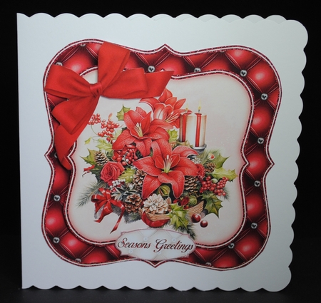 Christmas Bouquet Over The Edge Mini Kit   by Yvonne Middleton