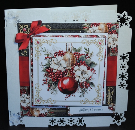 Christmas Ornament Kissing Ball Bumper Set by Yvonne Middleton