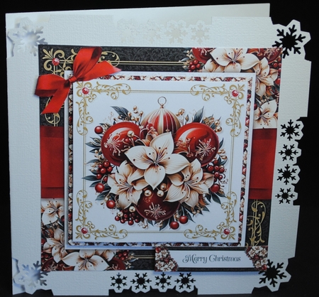 Christmas Ornament Kissing Ball Bumper Set by Yvonne Middleton