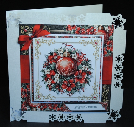 Christmas Ornament Kissing Ball Bumper Set by Yvonne Middleton
