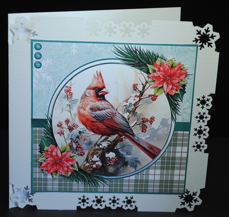 Christmas Cardinals by Yvonne Middleton