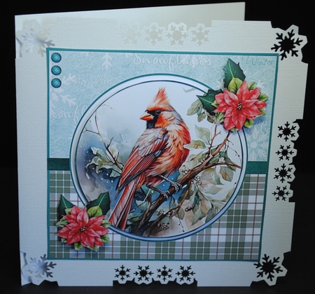 Christmas Cardinals by Yvonne Middleton