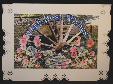 Wagon Wheel by Yvonne Middleton