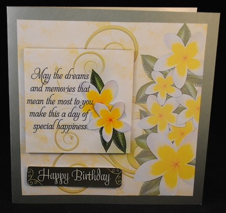 Frangipani Mini Kit by Yvonne Middleton