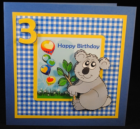 Happy Birthday - Koala by Yvonne Middleton