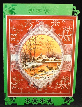 2 in 1 Christmas Scenes by Yvonne Middleton