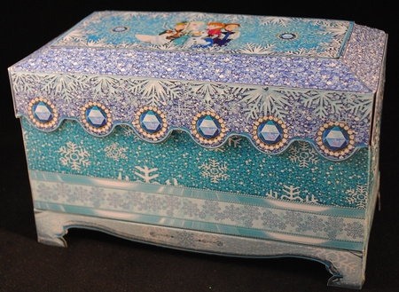 Snowflake Princess & Friends - Jewellery Chest by Yvonne Middleton