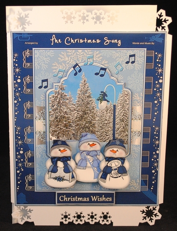 Singing Snowmen by Yvonne Middleton