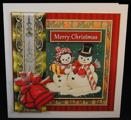 Happy Snowcouple by Yvonne Middleton