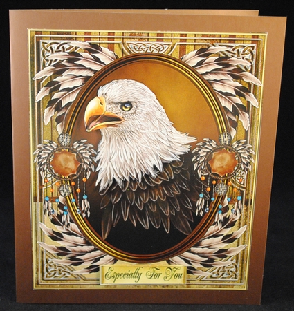Awesome Eagle A5 by Yvonne Middleton