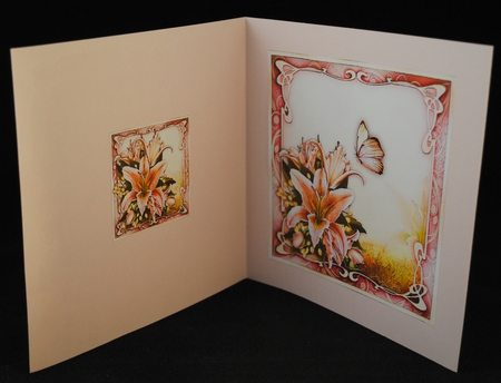 Pink Lilies Bouquet Mini Kit by Yvonne Middleton