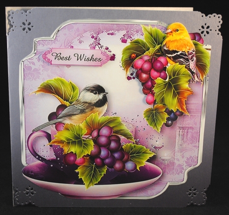 Teacup & Saucer Floral Set 2 Bumper Kit by Yvonne Middleton