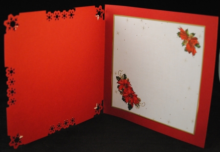 8x8 Christmas poinsettia mini kit 2 by Yvonne Middleton