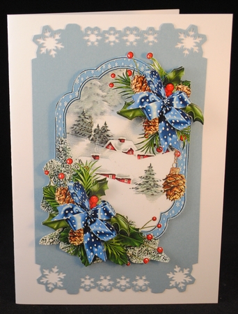 Christmas sleigh ride choice of scenes mini kit by Yvonne Middleton