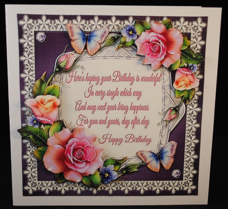 Beautiful Spring Roses 8x8 Mini Kit by Yvonne Middleton