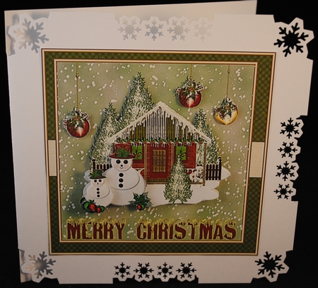 Merry Christmas Snowmen by Yvonne Middleton
