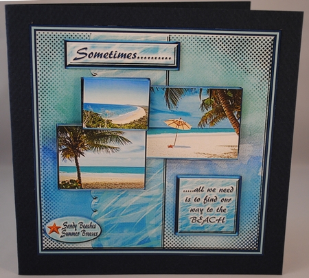 Sometimes.....Beach by Yvonne Middleton