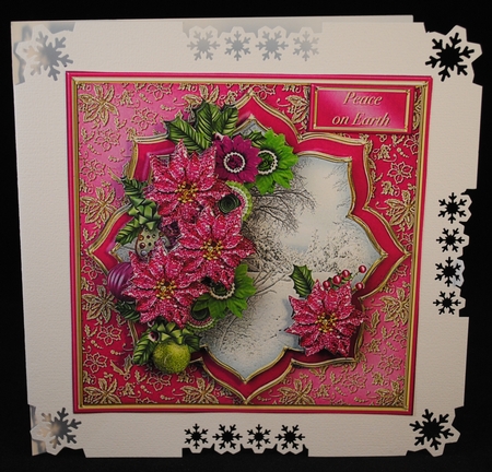 Snow Lay on the Ground - Stacked Petal Layer Card Mini Kit by Yvonne Middleton