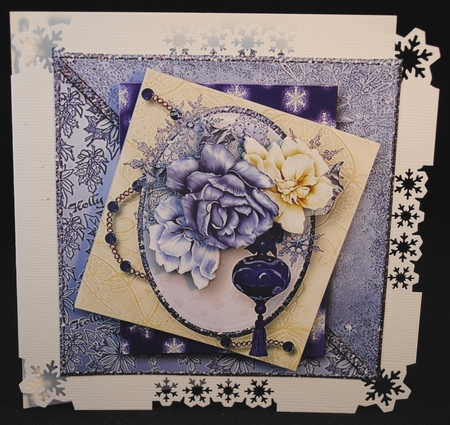 Rose Christmas - Layered Card Mini Kit by Yvonne Middleton