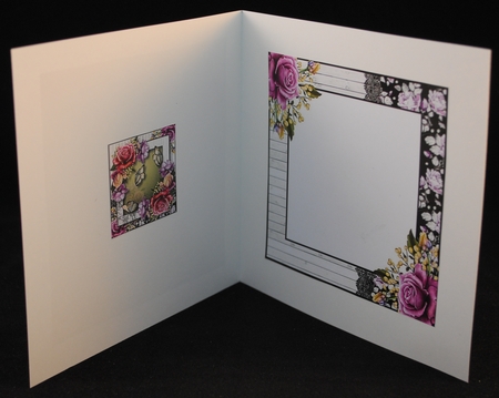 Belle Roses & Flutters by Yvonne Middleton