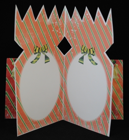 Christmas cracker card kit santa and decorations by Yvonne Middleton
