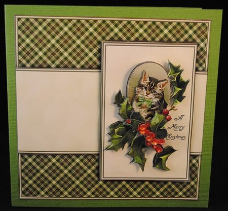 Festive Cat Mini Kit by Yvonne Middleton