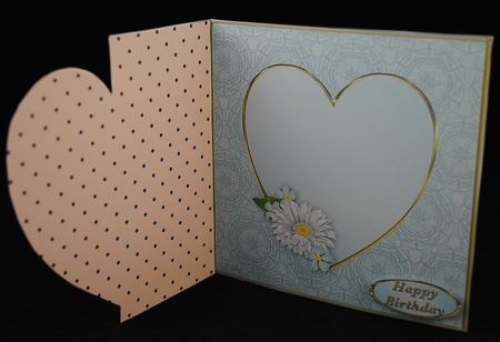 Rock Chick - Offset Heart Card Mini Kit by Yvonne Middleton