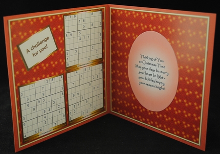 Christmas Sudoku Fun - Santa by Yvonne Middleton