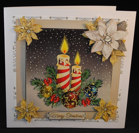 Christmas Peace Love & Joy by Yvonne Middleton