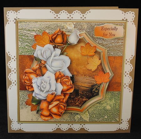Shades of Autumn - Layered Card Mini Kit by Yvonne Middleton