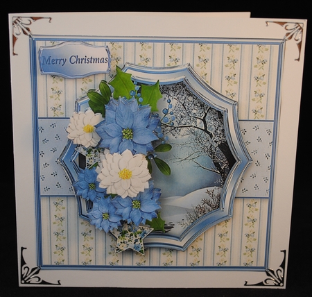Peaceful Christmas - Layered Card Mini Kit by Yvonne Middleton