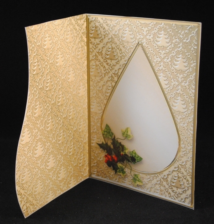The Holly and the Ivy - Curved Edge Card Mini Kit by Yvonne Middleton