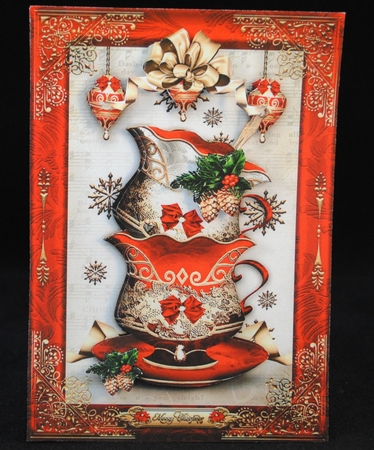 Christmas Cups of Tea Mini Kit by Yvonne Middleton