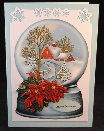 Snowglobe Winter Wonderland by Yvonne Middleton