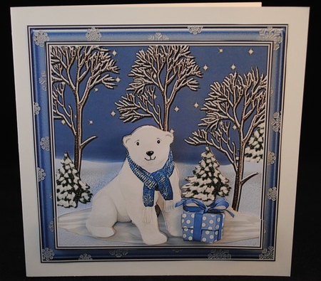 Polar Bear Gets A Present! 4 Page Mini-Kit by Yvonne Middleton