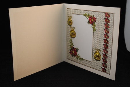 A Christmas Blessing Vintage Scene by Yvonne Middleton