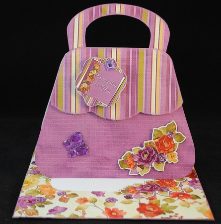 Heather Handbag Shaped Card Kit by Yvonne Middleton