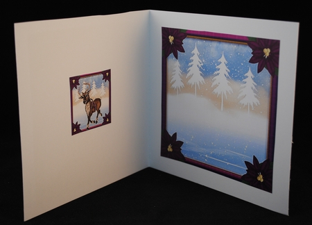 Warmest Winter Wishes Reindeer Mini Kit by Yvonne Middleton