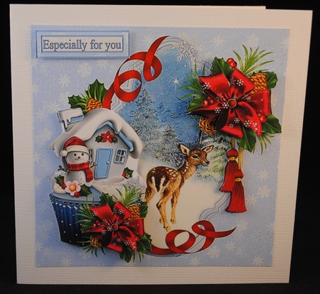 8x8 cupcake Christmas mini kit by Yvonne Middleton