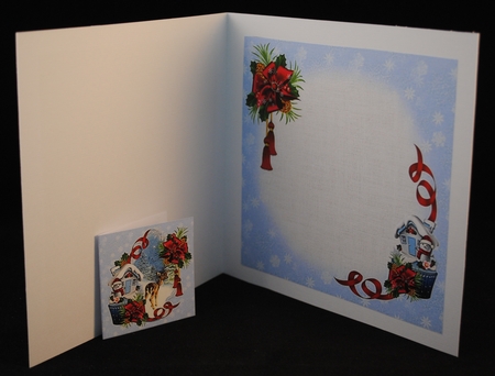 8x8 cupcake Christmas mini kit by Yvonne Middleton