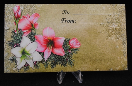 Golden Elegance  -  Christmas or Birthday by Yvonne Middleton
