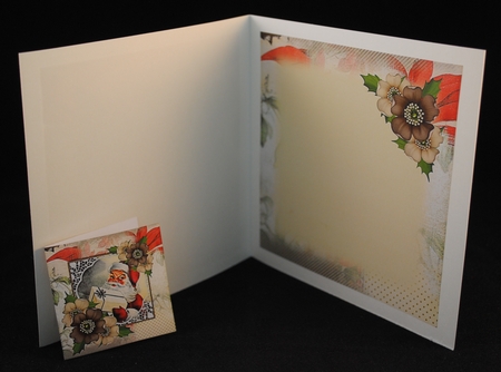 Vintage Christmas Santa Card Kit 1033 by Yvonne Middleton