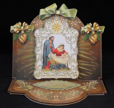A Child is Born Christmas Easel kit by Yvonne Middleton