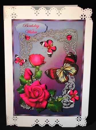 Roses AFlutter by Yvonne Middleton